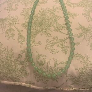 Elegant Green Beaded Necklace